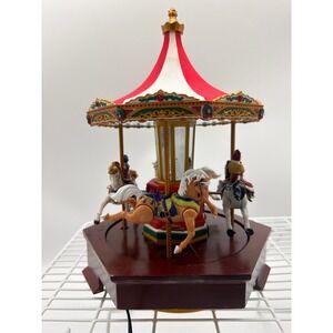 1999 Gold Label - Mr. Christmas - MILLENNIUM MERRY GO ROUND READ DESC.